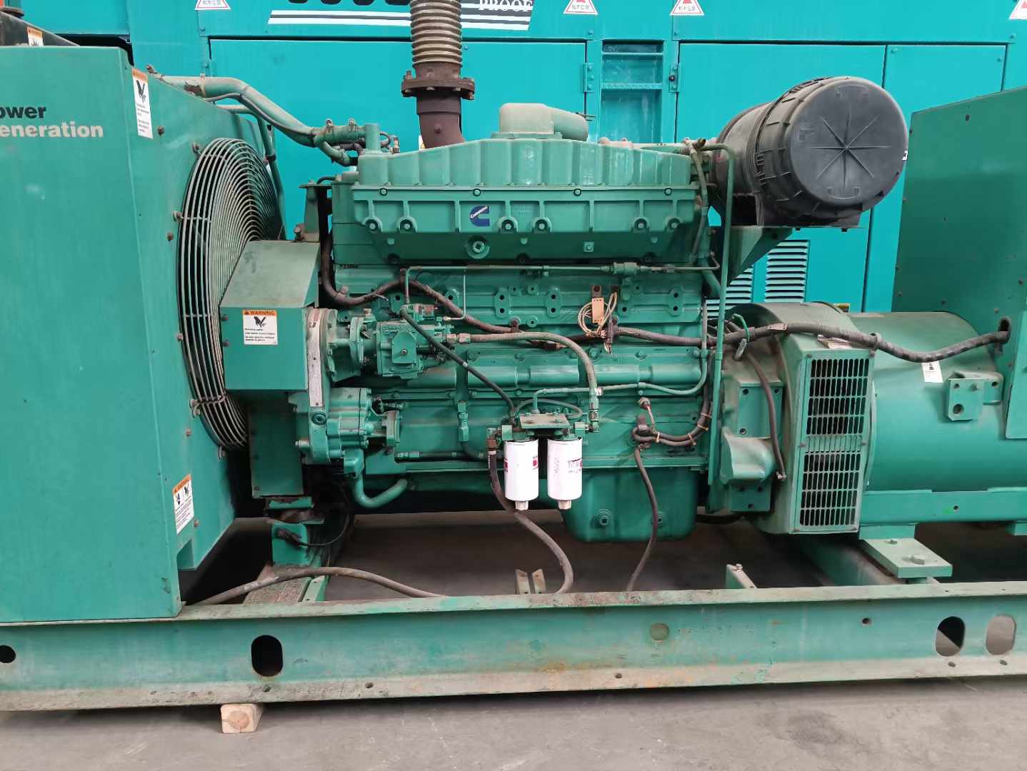 山阳过载会对 600kW 柴油发电机组造成哪些损害？